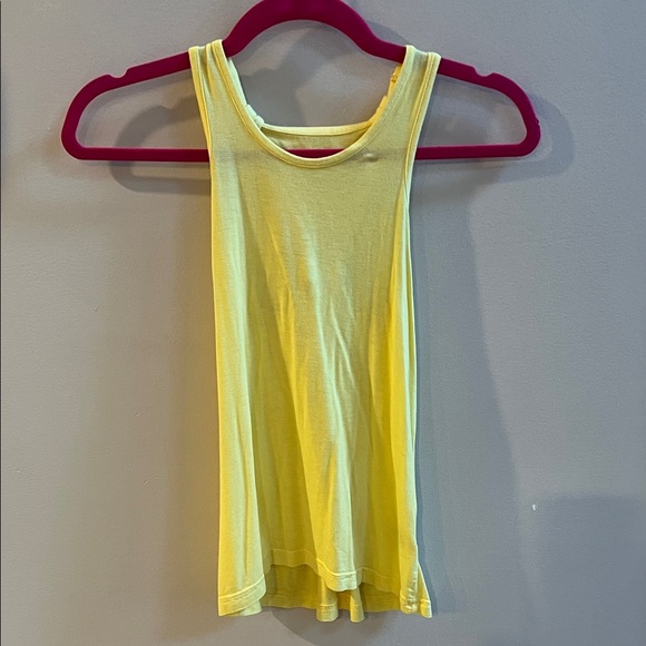 Arizona Jean Company Other - Arizona Jean Company Yellow Girls' Tank Top - Solid Racerback Size Large 10-12